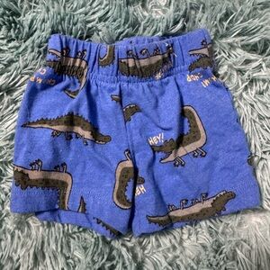 Garanimals Blue Alligator Print Kids Shorts